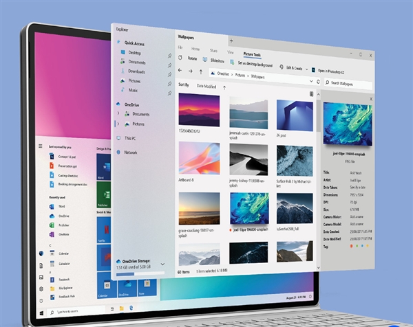 Windows 10资源管理全新概念设计来了：颜值不俗