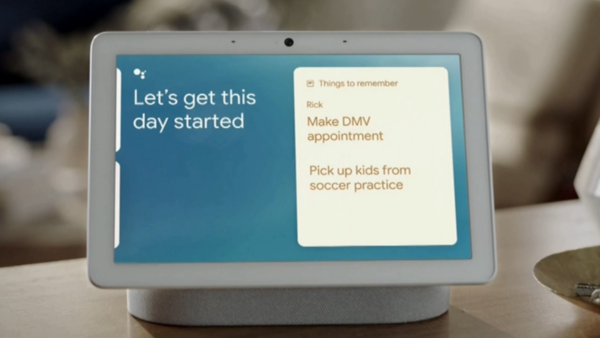 Google Nest Hub Max支持谷歌智能语音助手