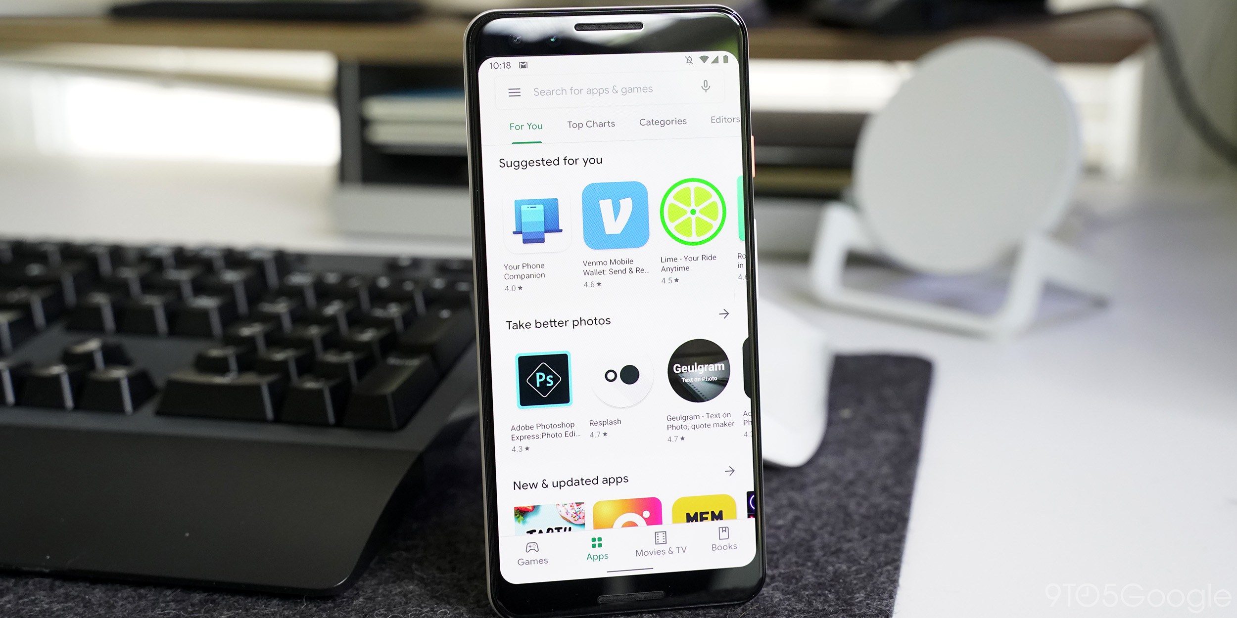 Google Play商店更新 迎来全新外观