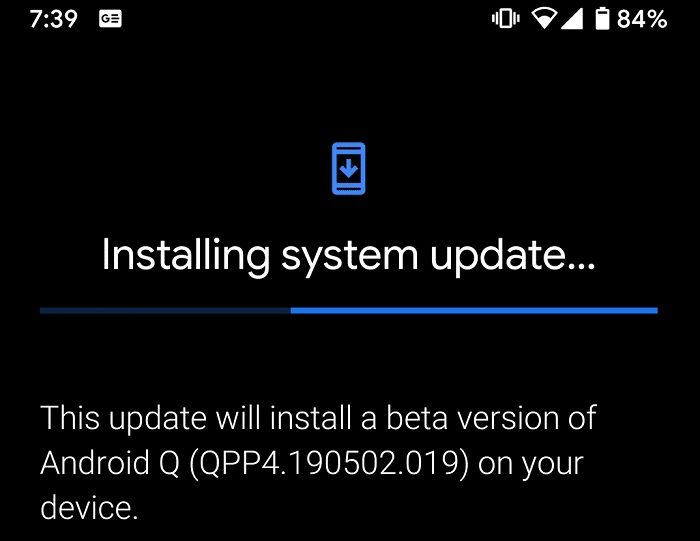 谷歌修复Pixel手机安装AndroidQ Beta 4后重启BUG