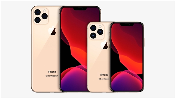 新iPhone概念外形图：6.7寸、5.4寸加持