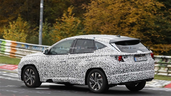 1.6T+四驱！现代全新途胜效果图曝光：或推纯电车型