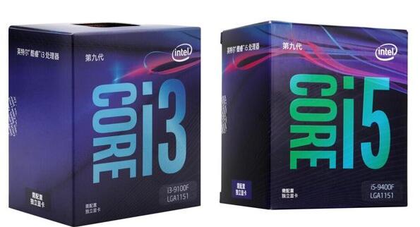 i3-9100F和i5-9400F对比评测哪个性价比更高