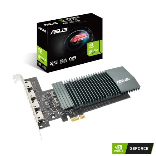 GT 710显卡4年后重出江湖！零噪音、华丽升级GDDR5+四HDMI口