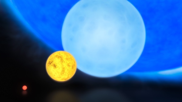 宇宙中怪异星体：最大“巨无霸”恒星直径是太阳1700倍