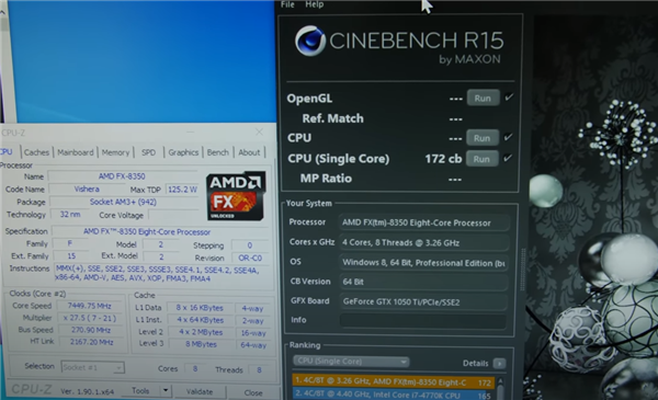 AMD推土机FX-8350超频至8.1GHz！却打不过3.6GHz锐龙