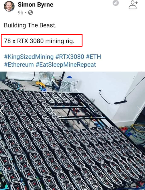 RTX 2080倒涨1000块：这届挖币的矿工杀疯了