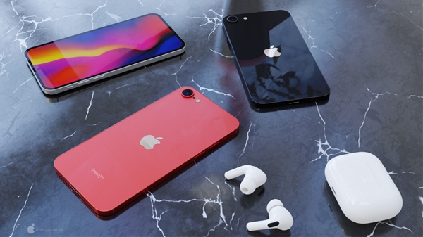 概念设计喜欢吗？iPhone SE Plus渲染图曝光：5.4寸单孔屏