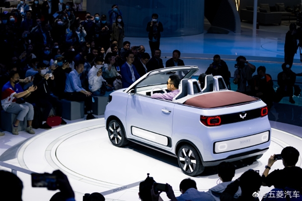 五菱宏光MINI EV敞篷版将登陆欧洲开卖！售超15万元