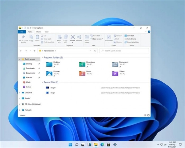 Windows 11提前偷跑：任务栏、开始菜单大改、圆角设计增多