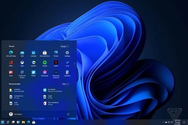 Windows 11提前偷跑：任务栏、开始菜单大改、圆角设计增多