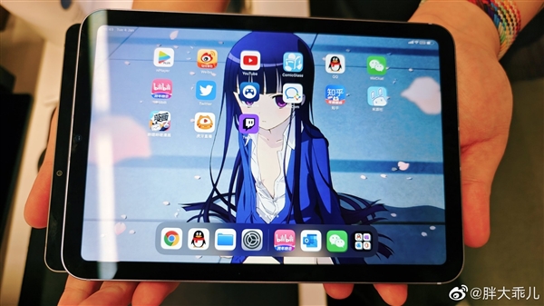 8寸2.5K高刷屏！联想拯救者Y700游戏平板/iPad mini 6对比图出炉