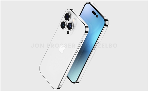 iPhone 14 Pro最新高清外形图公布：淡紫色美如画