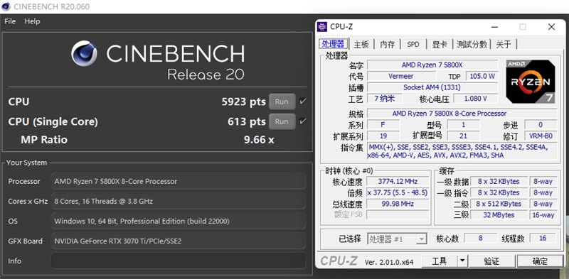 酷睿i5越级挑战锐龙7！12600KF大战5800X：基准、游戏双双超越
