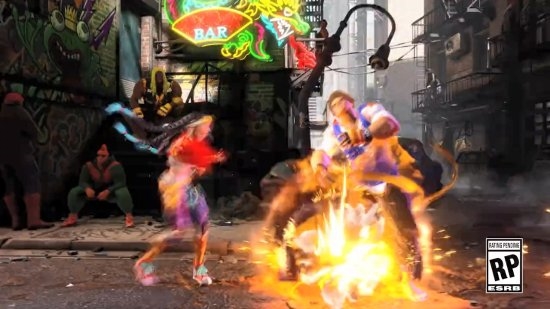 《街霸6》金佰莉新实机 继承武神流忍术的女黑人忍者