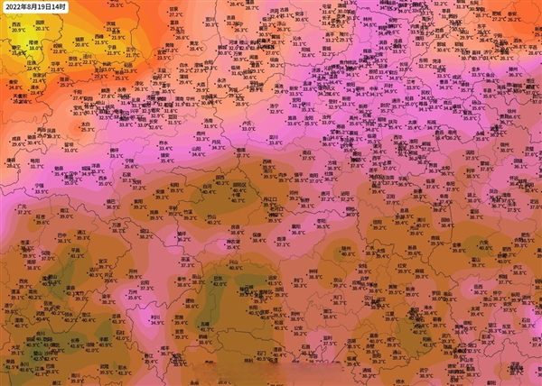 河南成为全国第一个40℃大满贯省份：119个县市国家站都超40℃