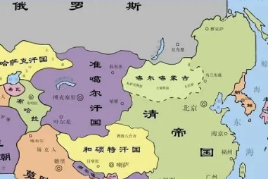准噶尔汗国是蒙古国吗（准噶尔汗国的首都是哪里？具体位置在哪里呢？）