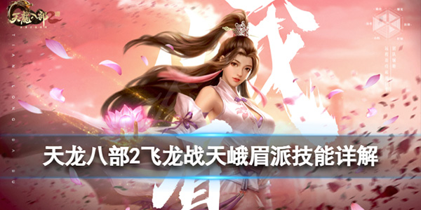 飞龙在天天龙八部（天龙八部2飞龙战天峨嵋派技能详解）