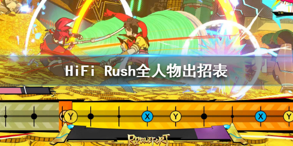 游戏术语rush什么意思（HiFi Rush游戏全人物出招表）