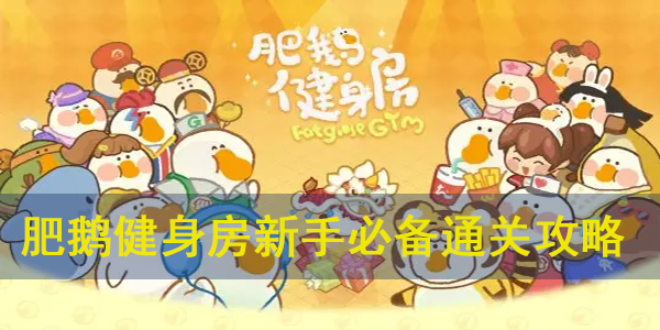 肥鹅健身房小程序修改器（肥鹅健身房新手必备通关攻略）