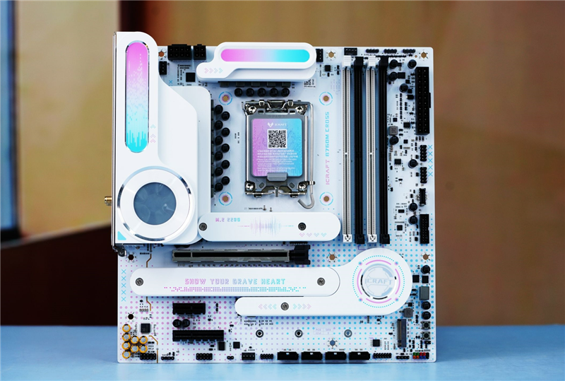 高颜值主板铭瑄iCraft B760M CROSS评测：性能完全不输三大厂竞品
