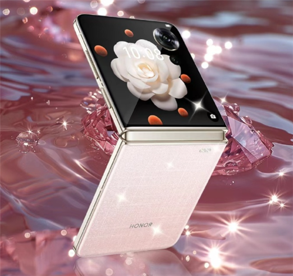 荣耀首款小折叠Magic V Flip用上4英寸外屏：尺寸和iPhone 5一样大
