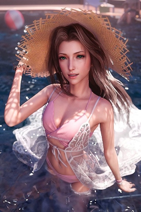 一次看个够！博主自制蒂法与爱丽丝3D美图大集合