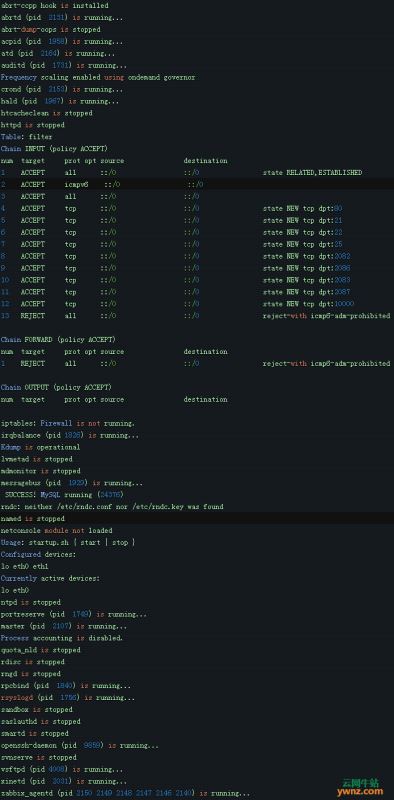 在Linux系统中查看所有正在运行服务的方法小结