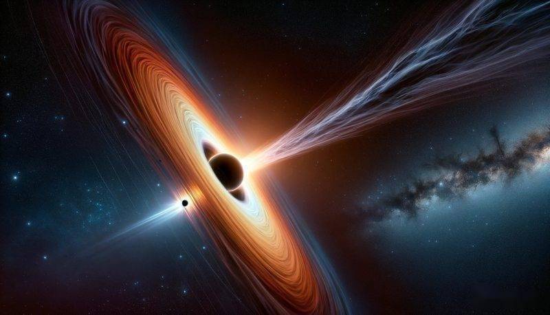 倒霉恒星定期供喂物质，科学家成功计算黑洞进食日历 