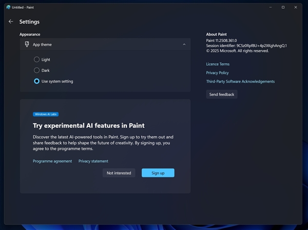 Windows 11将推出“AI实验室”：让用户尽早体验微软AI功能