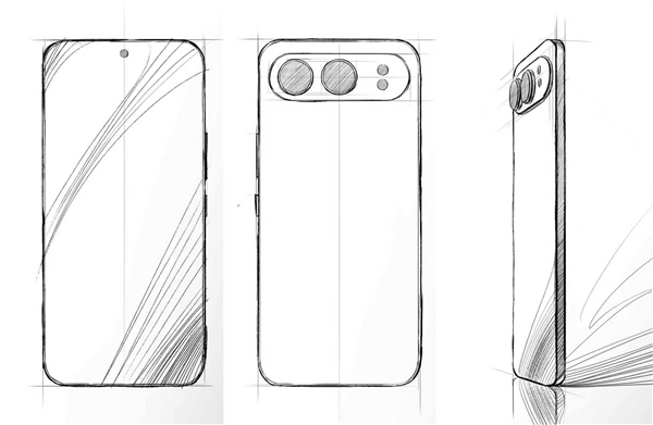 荣耀500系列线稿首发：轻薄外观看齐iPhone Air