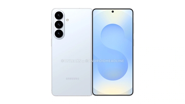 全球首发2nm芯片！三星Galaxy S26+渲染图出炉