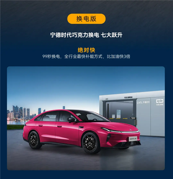 5.98万元起！极狐贝塔S3正式上市：B级大空间、99秒极速换电