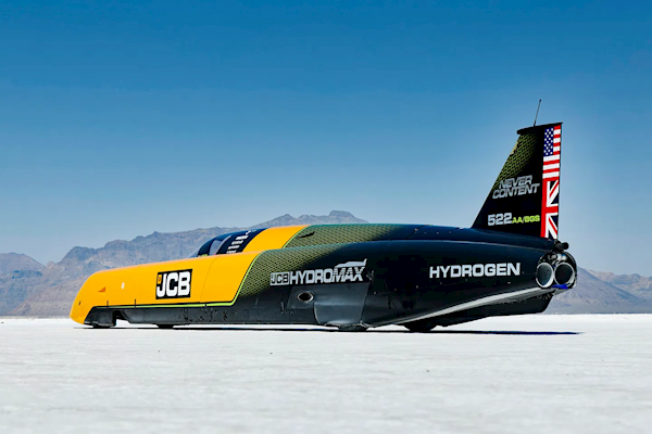 653km/h人飞魂追！氢动力车陆地速度纪录被刷新