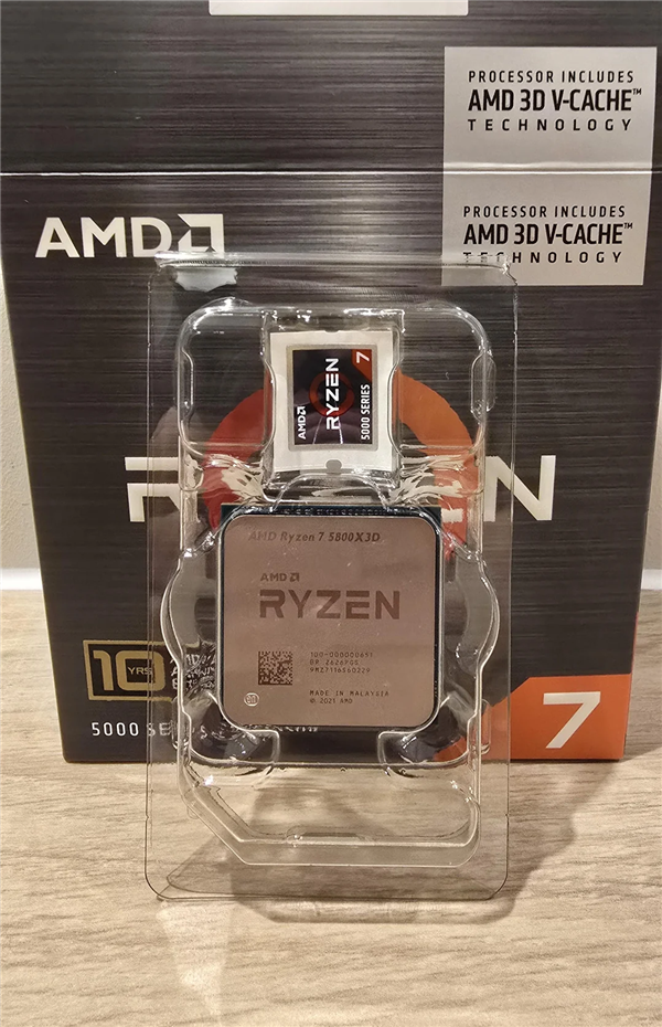 买CPU散热器却收到CPU！玩家白捡2500元5800X3D后炫耀：我只想要风扇