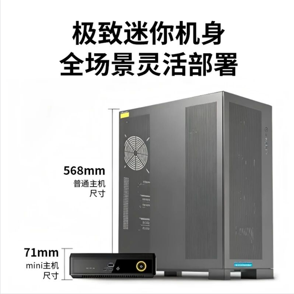 仅3.03升！索泰QU29N5000迷你主机发售：能跑30B大模型 售41999元